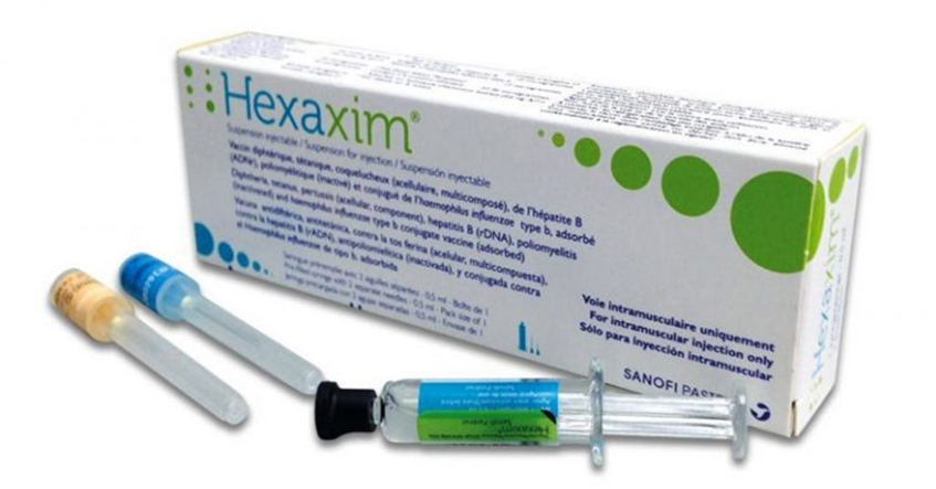Hexaxim -Vắc xin 6 trong 1