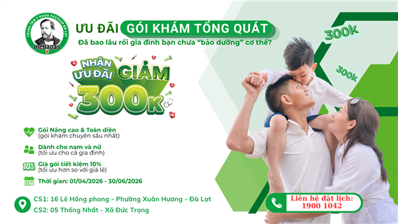 THÁNG TƯ - GIẢM GÓI KHÁM