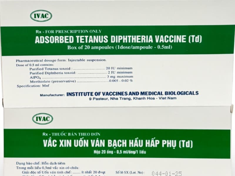 Td 0.5 ml (VX) - ảnh 1