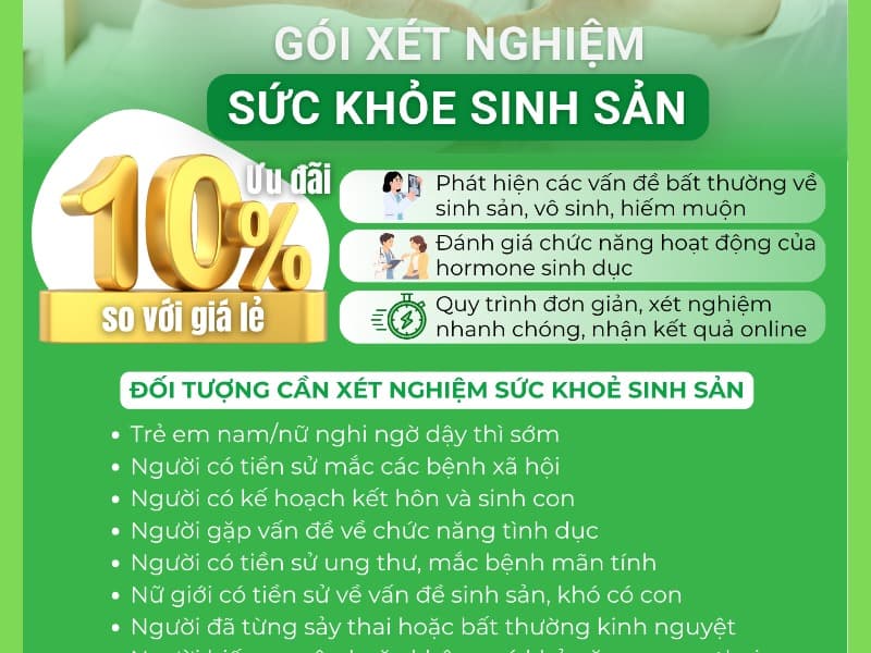 GÓI XN SK SINH SẢN NỮ CƠ BẢN