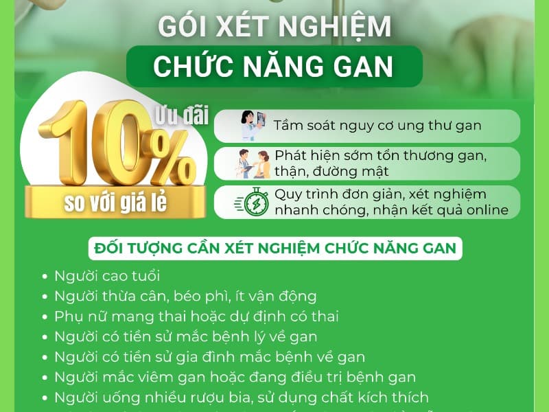 GÓI XN CHỨC NĂNG GAN CƠ BẢN
